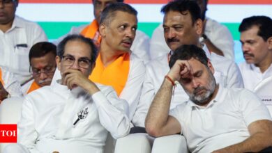 ‘Congress was overconfident’: Uddhav Sena blames MVA ally for Maharashtra flopshow | India News – Times of India