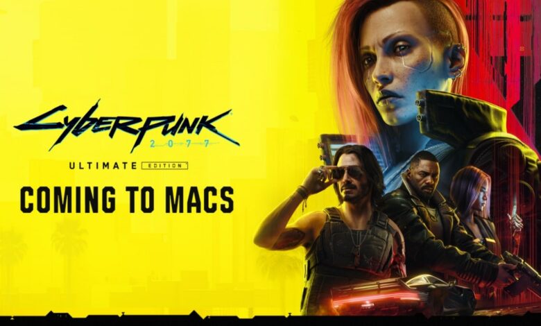 Cyberpunk 2077: Ultimate Edition is coming to Mac devices in early 2025