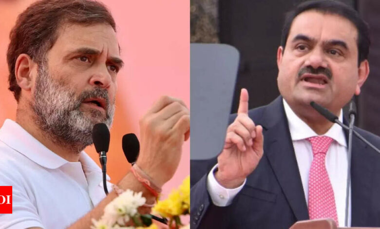 ‘Dangerous game of corruption… public will always lose’: Rahul Gandhi on US charges against Adani | India News – Times of India