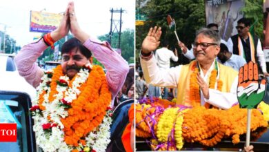 Dhanbad Election Results 2024: Congress’s Ajay Dubey and BJP’s Raj Sinha among top candidates | India News – Times of India