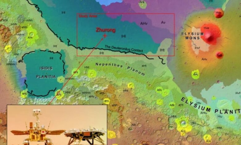 Did Mars ever have an ocean? China’s Zhurong Rover Reveals New Clues