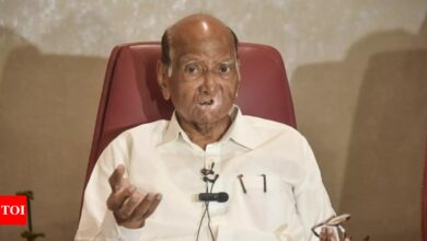 ‘Difference in votes of EVMs but have no proof’: Sharad Pawar alleges discrepancies in Maharashtra poll result | India News – Times of India