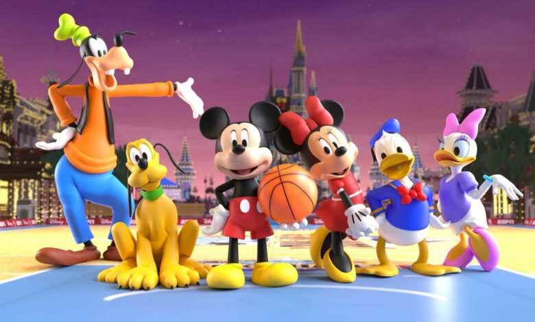 Disney Plus scores a Christmas slam dunk with the first-ever animated basketball game