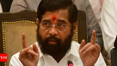 ‘Do not gather’: Eknath Shinde asks party workers not to gather in his support | India News – Times of India