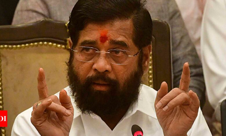 ‘Do not gather’: Eknath Shinde asks party workers not to gather in his support | India News – Times of India