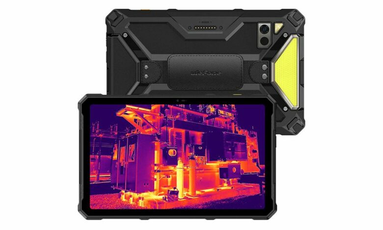 Do you want to save energy by identifying cold spots? This rugged 5G tablet has a thermal camera – and it’s on sale now from Amazon for Black Friday