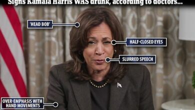 Doctors wonder if Kamala Harris was tipsy in bizarre new video message