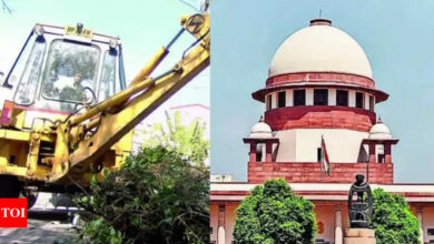 ‘Ek ghar ka sapna’: Supreme Court summarizes judgment on bulldozer action with this shayari | India News – Times of India