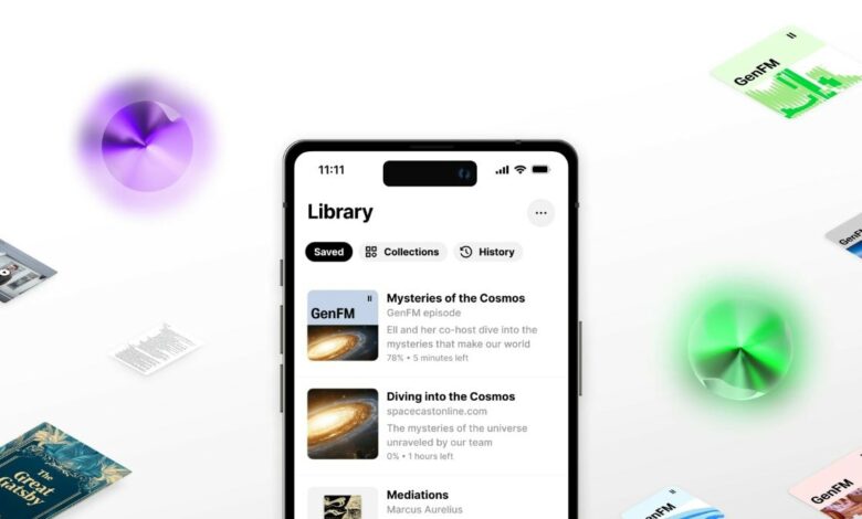ElevenReader can now generate AI podcasts with GenFM on iOS