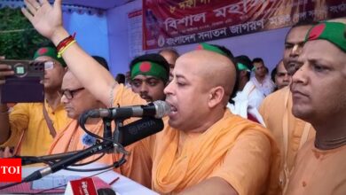 ‘Ensure safety of minorities’, India tells Bangladesh after arrest of Hindu priest Chinmoy Krishna Das | India News – Times of India