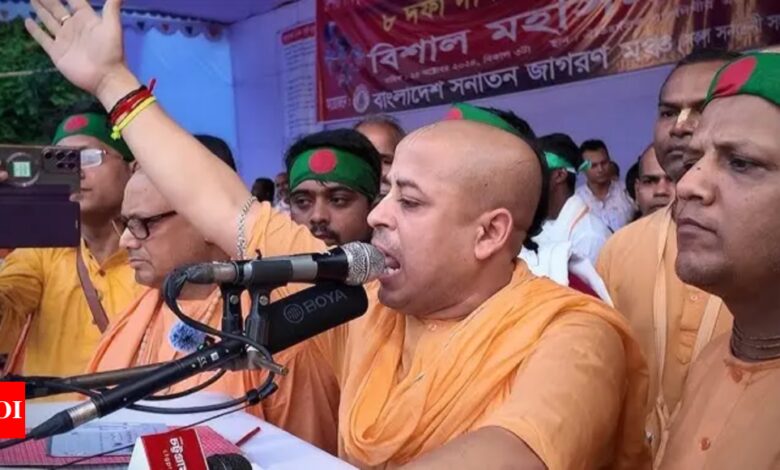 ‘Ensure safety of minorities’, India tells Bangladesh after arrest of Hindu priest Chinmoy Krishna Das | India News – Times of India