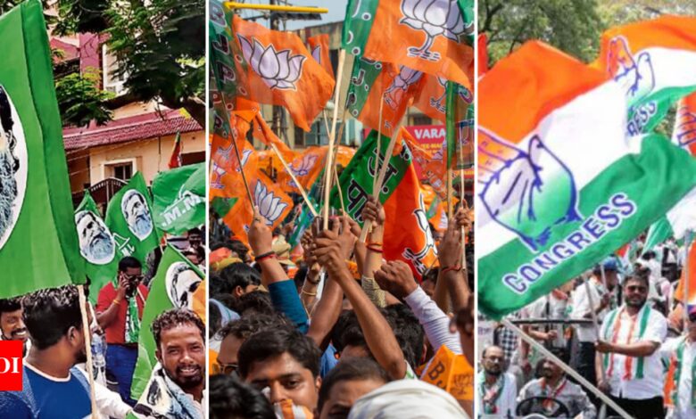 Exit poll cheers for Mahayuti in Maharashtra, tension in Jharkhand amid assembly forecast | India News – Times of India