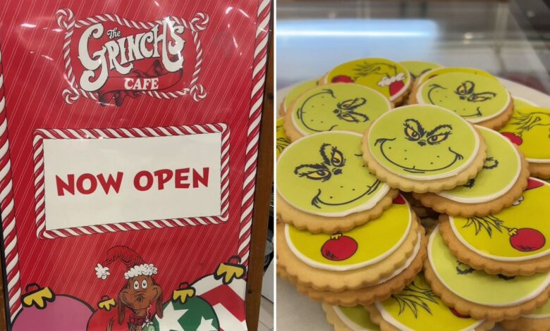 First look at the new Grinch cafe opened in Glasgow Primark