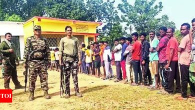 For the first time in 18 years, voting took place in Red Hit-hit Gadchiroli without a bullet being fired | India News – Times of India