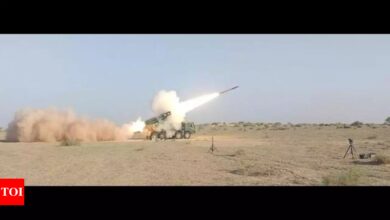 France evaluates Indian Pinaka multi-cylinder rocket launcher: French army officer | India News – Times of India