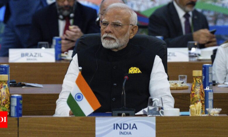 G20 will work to reform global institutions: PM Modi | India News – Times of India