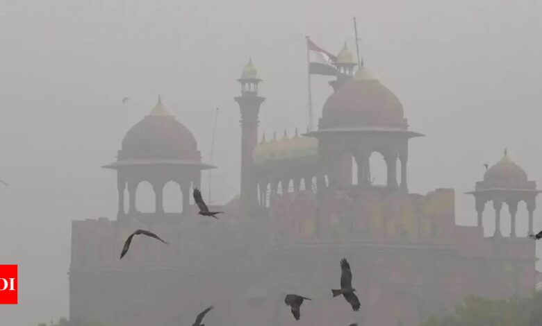 GRAP-IV restrictions imposed in Delhi from Monday as air quality deteriorates to ‘severe plus’ category | India News – Times of India