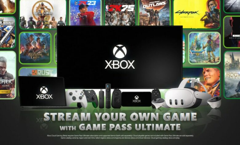 Game Pass Ultimate members can now stream their own games with xCloud