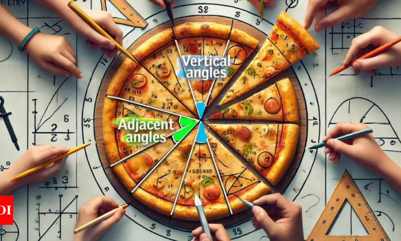 Geometry lesson from cutting pizza: What if learning was so much fun? | India News – Times of India