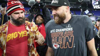 Travis Kelce says brother Jason ‘defended’ their family after a phone burglary