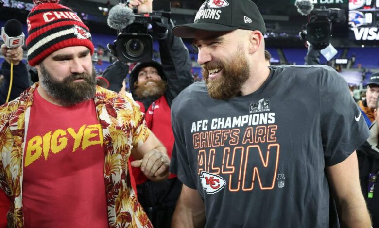 Travis Kelce says brother Jason ‘defended’ their family after a phone burglary