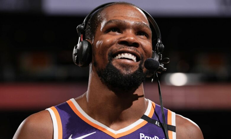 Suns’ Kevin Durant, fed up with leadership criticism, calls ESPN star ‘a clown to me’