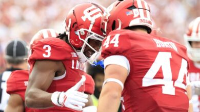 AP Top 25: Indiana gives Big Ten 4 of top 5 as Georgia’s top-10 streak ends