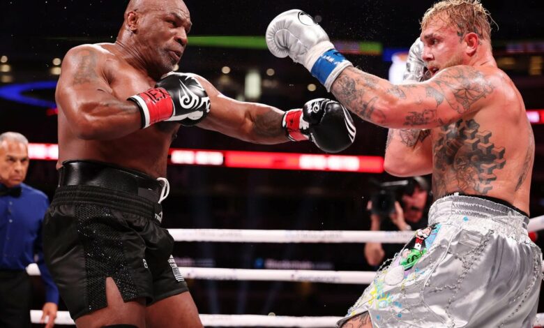 Jake Paul easily beats Mike Tyson in Netflix spectacle