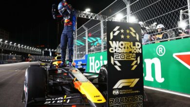 Max Verstappen takes the fourth F1 championship while George Russell wins the Las Vegas GP