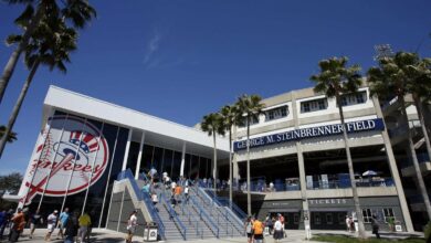 Rays to play home games at Steinbrenner Field in Tampa in 2025 after hurricane damage to Trop