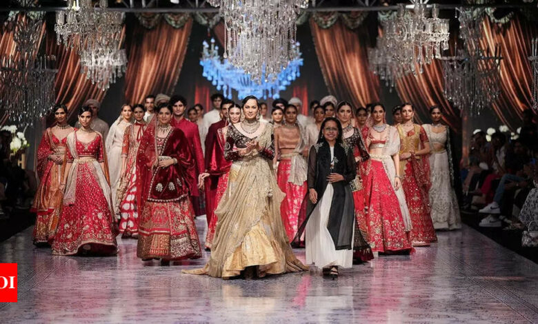 Global India Couture Week Season 5: A celebration of fashion and innovation | India News – Times of India