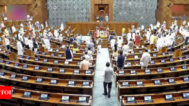 Government lists 15 bills, including Waqf bill for winter session of parliament | India News – Times of India