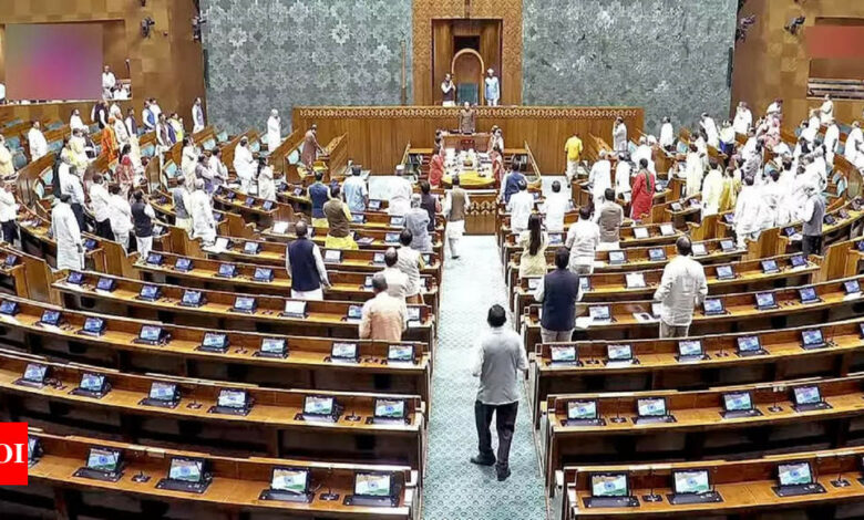 Government lists 15 bills, including Waqf bill for winter session of parliament | India News – Times of India