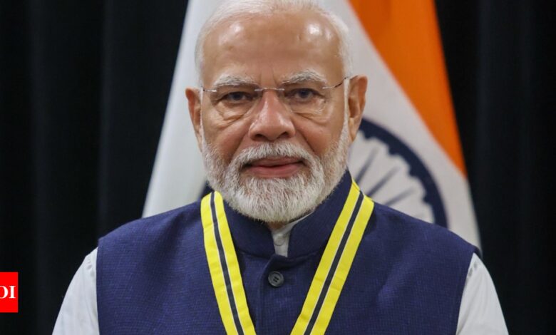 Guyana, Dominica highest honor for Prime Minister Modi | India News – Times of India