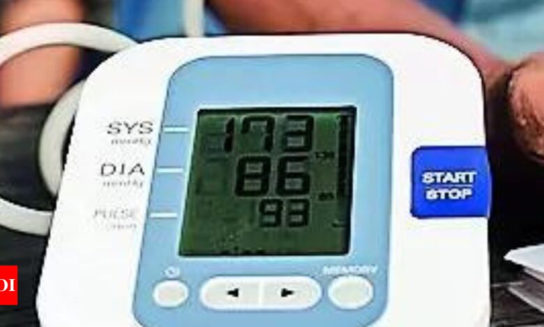 High blood pressure, irregular heartbeat, risk of serious stroke: study | India News – Times of India