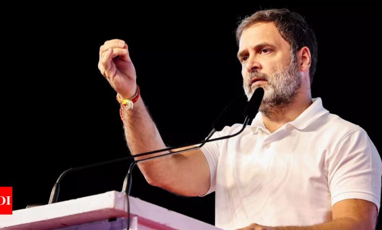 ‘I am not anti-business, I am anti-monopoly’: Rahul Gandhi after response | India News – Times of India