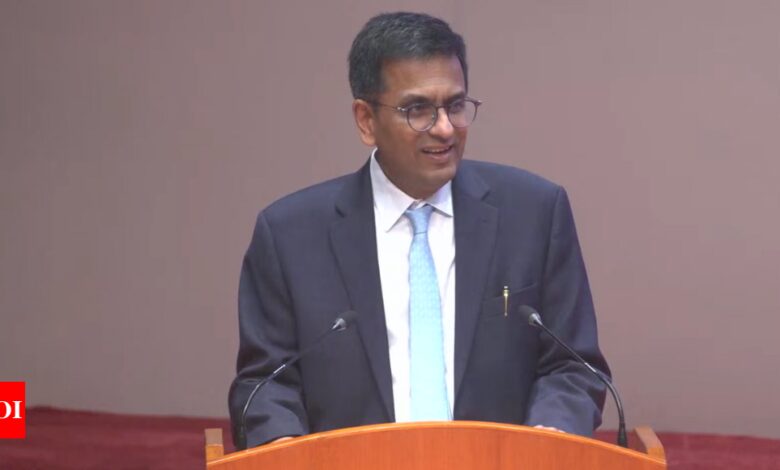 ‘I am one of the most cheated judges’: CJI Chandrachud says trolls will now be jobless | India News – Times of India