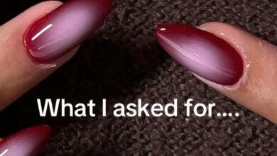 I asked for aura nails – people gasp when they see what I walked out with