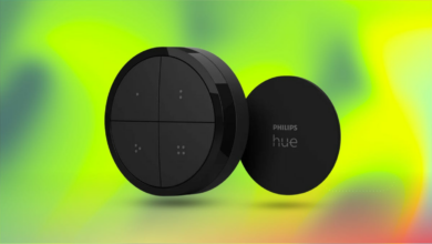 I control my Philips Hue Lights bulbs with this little device, and it’s not my phone