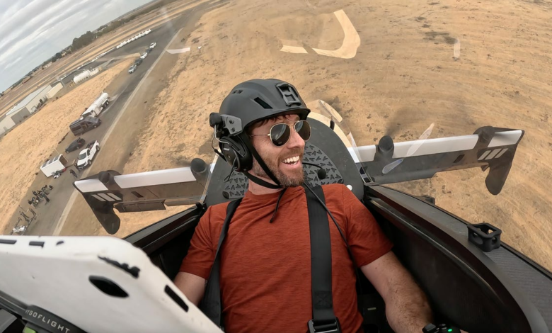 I learned to fly an electric plane in three days. It blew my mind.