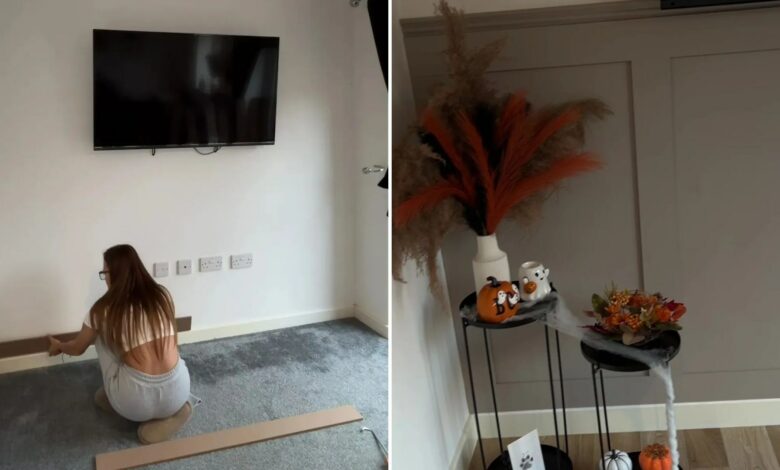 I refurbished my whitewashed living room for £18 with a B&Q buy – it saved me £400