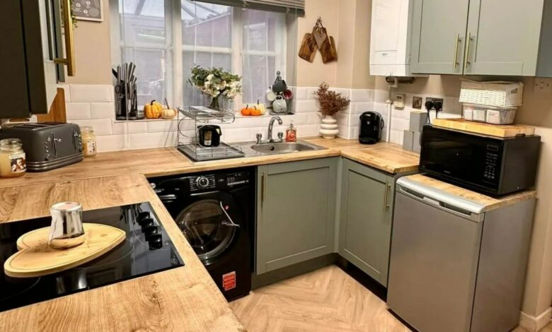 I saved £5,000 by refurbishing my kitchen – it was gray and dated, but now it’s ‘beautiful’