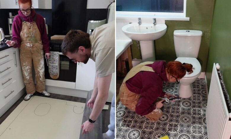 I transformed my council house toilet with a £14 B&M purchase – people are calling it ‘amazing’