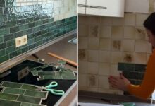 I transformed my kitchen with a £2 purchase from Shein – it took minutes to install