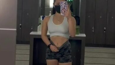 I was secretly filmed by a creep at the gym, so I had to change my skimpy outfit