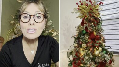 I’m a decor professional, my Christmas tree decorating tips speed up the decorating process