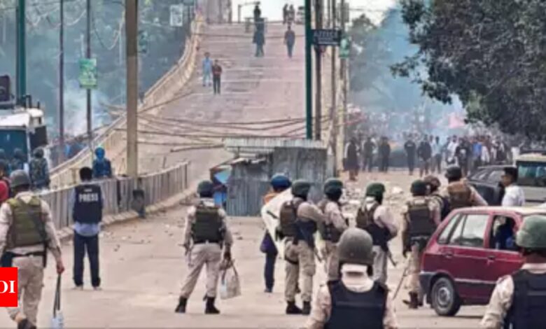 Imphal Valley faces complete shutdown amid protests over alleged kidnappings in Jiribam – Times of India