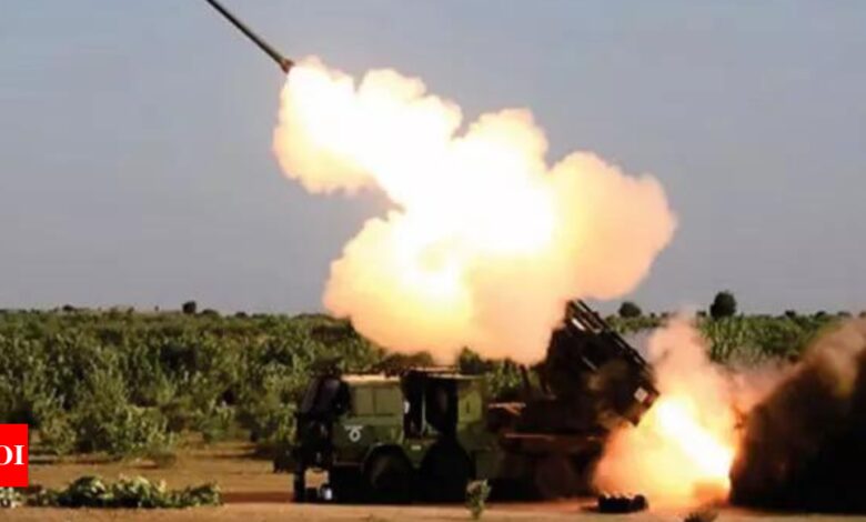 India begins exporting Pinaka weapon systems to Armenia | India News – Times of India