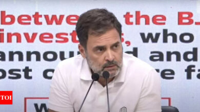 ‘India continues to use more cash today than it did eight years ago’: Rahul Gandhi on demonetisation anniversary | India News – Times of India