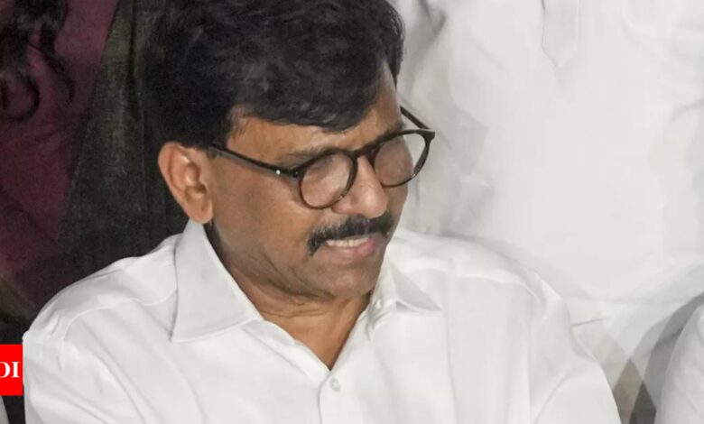 ‘Is PM Modi not under the jurisdiction of the European Commission?’: Sanjay Raut on Uddhav Thackeray’s bag check | India News – Times of India